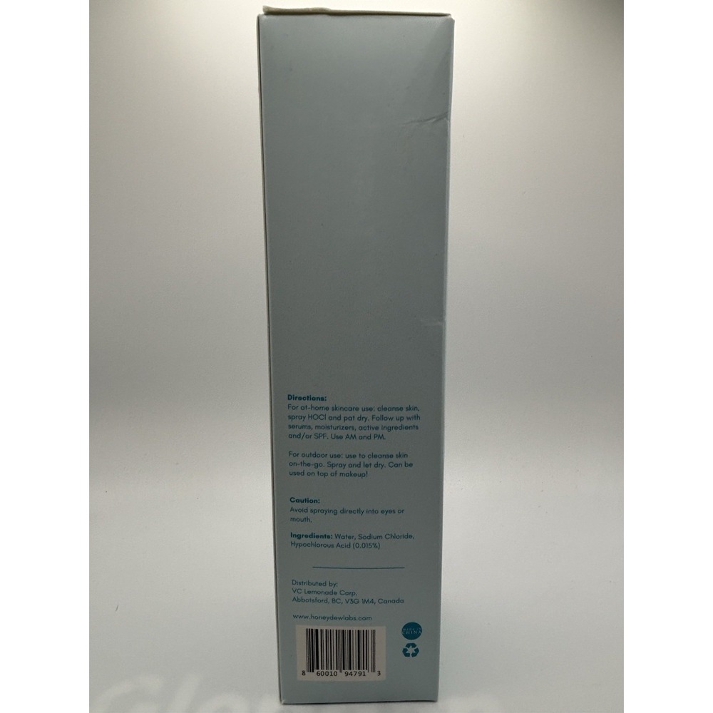 Honeydew Labs Hypochlorous Acid Face Spray 200 ML (6.8 Oz) Exp 8/26 NIB - Picture 2 of 3